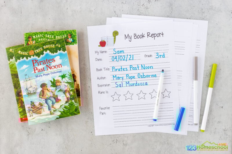 2nd Grade Book Report