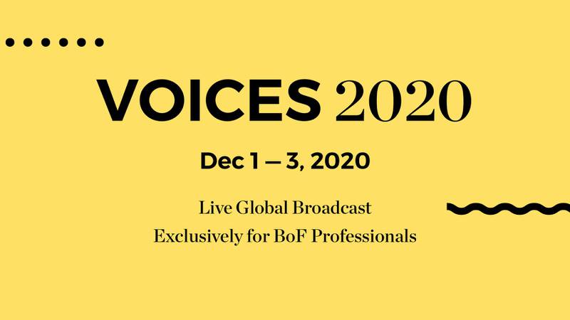 Join Virgil Abloh, Samira Nasr, Jonathan Anderson and Remo Ruffini at VOICES 2020