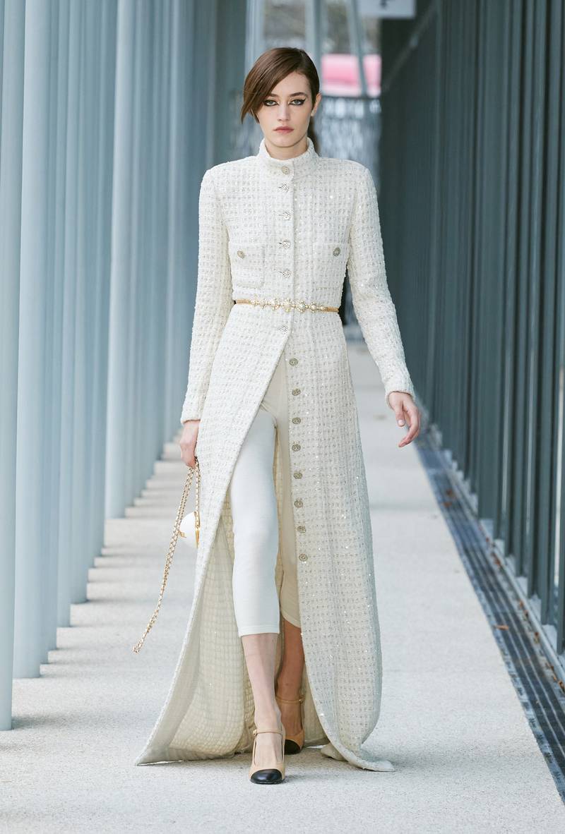 Chanel's Métiers d’Art collection look 58.