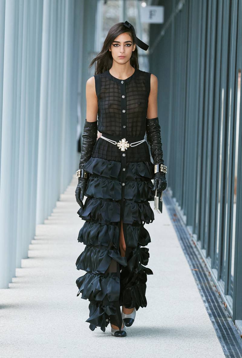 Chanel's Métiers d’Art collection look 57.