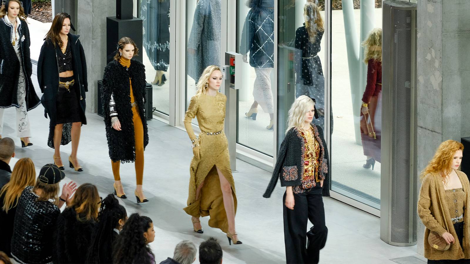 Chanel Metier D'Art runway finale.