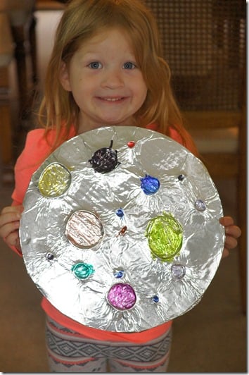 aluminum foil art for kids