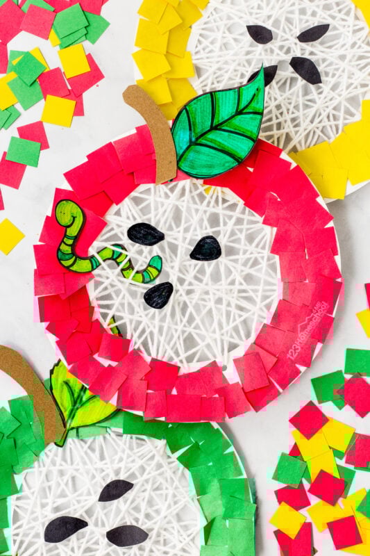 apple craft preschool