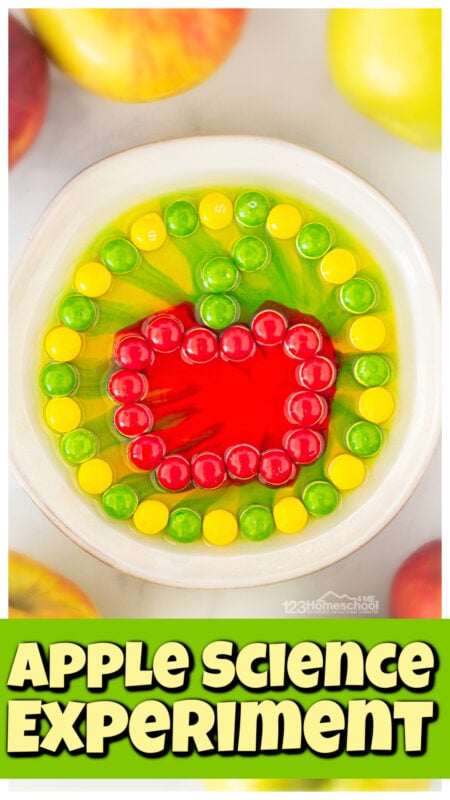 skittle apple science