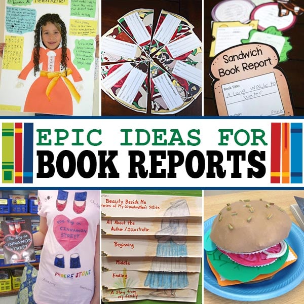 26 EPIC Book Report Ideas