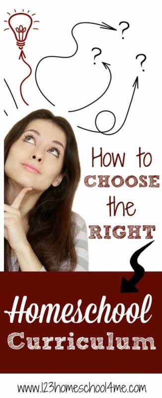 how to choose the right homeschool curriculum