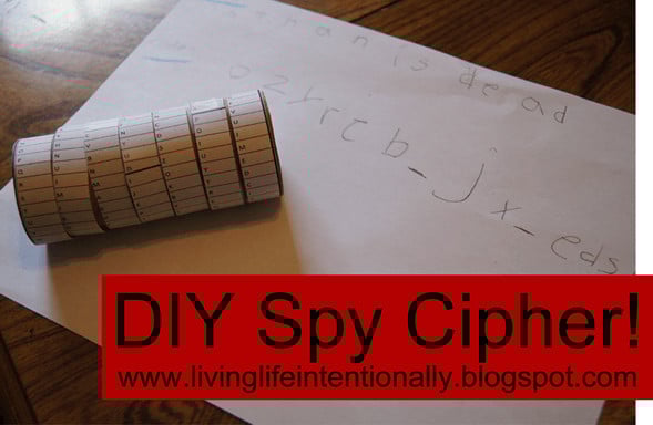 DIY Spy Cipher