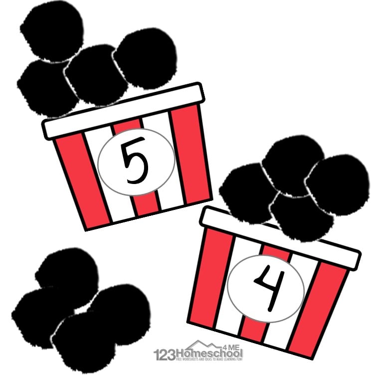 counting math activities for preschoolers