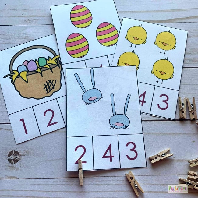 free printable easter activities for preschoolers during april