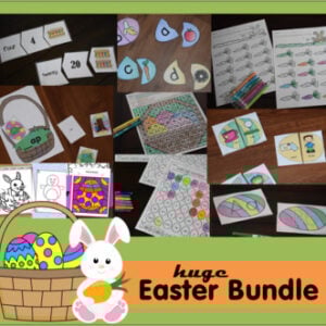 Easter Printables Bundle for Pre k, Kindergarten, and grade 1