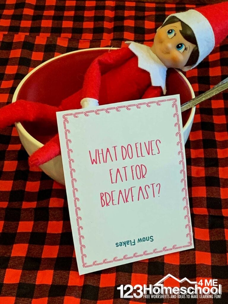 Elf on the Shelf Printables