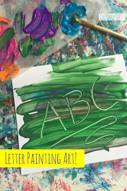 Alphabet Painting Project