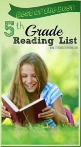 5th Grade Reading List