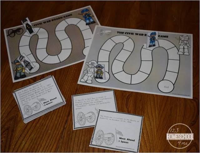 Civil War Board Game