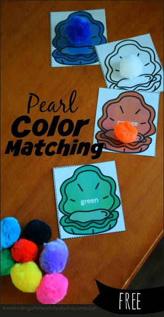 Pearl Color Matching Activity