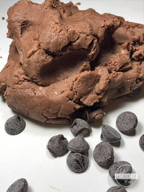 Hot Chocolate Playdough Recipe