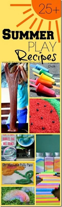 25 Summer PLAY Recipes