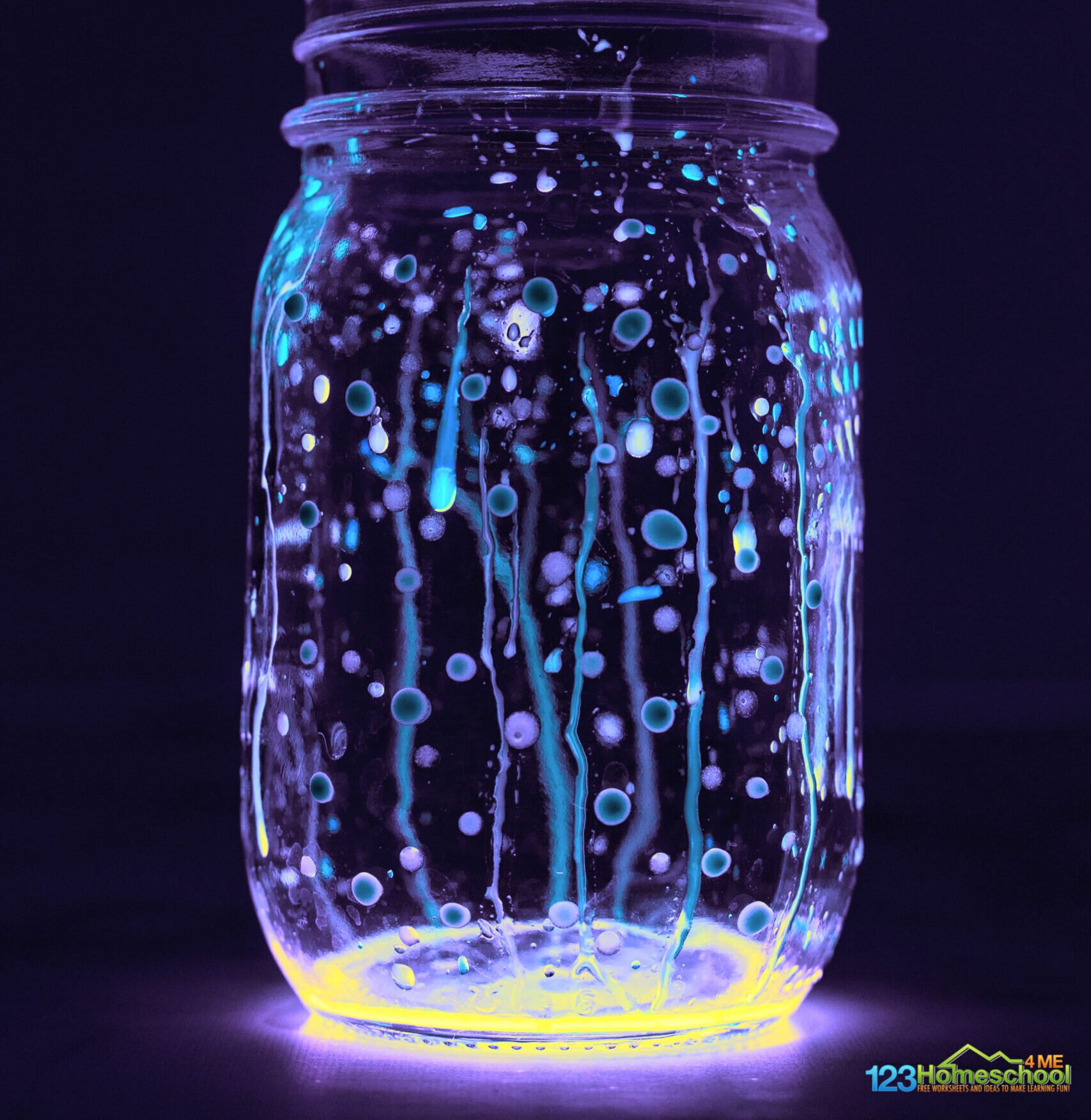 Glow-in-the-Dark Fairy Mason Jar Night Lights