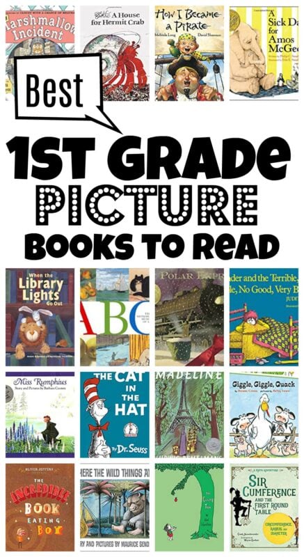 Looking for some really great books to read aloud that your 1st grader will love? We have a free printable first grade read alouds picture books you must read with your child while they are in grade 1. 