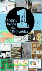 3000+ FREE First Grade Worksheets - kids will have fun learning and practicing 1st grade math, english, alphabet letters, sight words, cvc words, addition, subtraction, blends, digraphs, place value, rhyming, place value, history worksheets, science, worksheets and mroe with these free educational printables for grade 1. Perfect for teachers, parents, and homeschoolers #grade1 #1stgrade #firstgrade #firstgradeworksheets #homeschoolingforfree