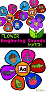 Flower Beginning Sounds Activity