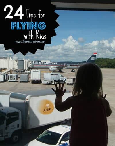 flying with kids