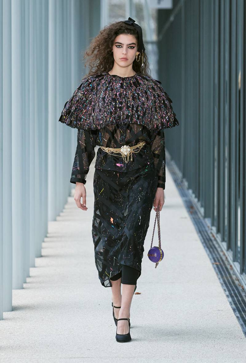 Chanel's Métiers d’Art collection look 49.