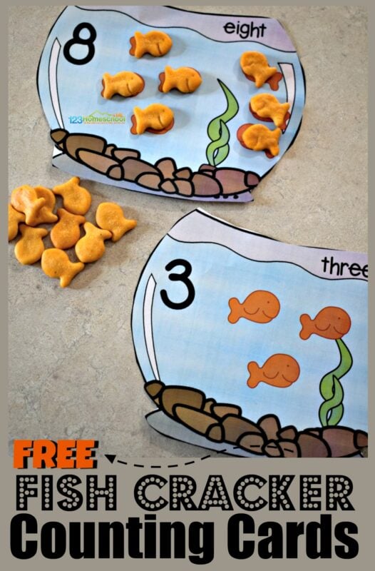 FREE Goldfish Counting Bowls