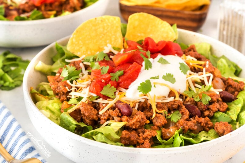 Ground Beef Salad Recipe