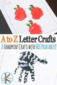 handprint alphabet