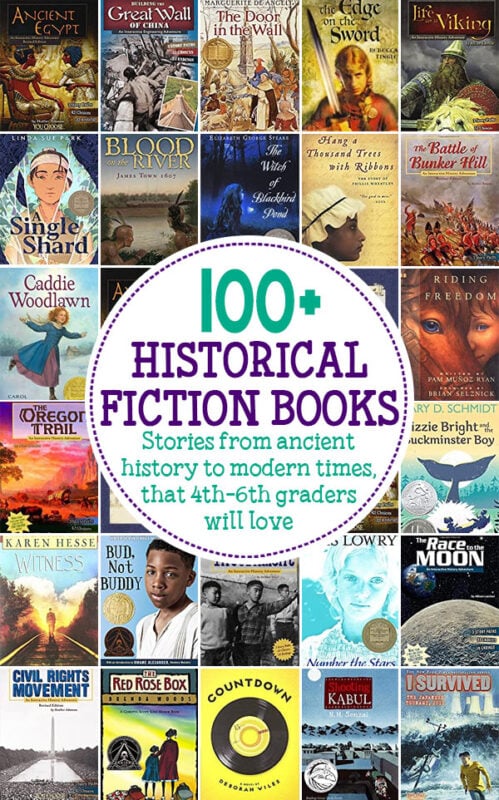 Learn about history with fun and exciting historical fiction for kids. These historical fiction books for kids are the best way to get kids excited about history. Vivid stories make the sights, sounds, and feelings of that moment in history come alive. Kids won’t even realize they are learning because they will be having so much fun enjoying a really great story! We have historical fiction children's books for kindergarten, first grade, 2nd grade, historical fiction books for 3rd graders, 4th grade, 5th grade, and 6th grade students. These children's historical fiction cover ancient civilizations, middle ages, early explorers, colonial america, world war 1, and more!