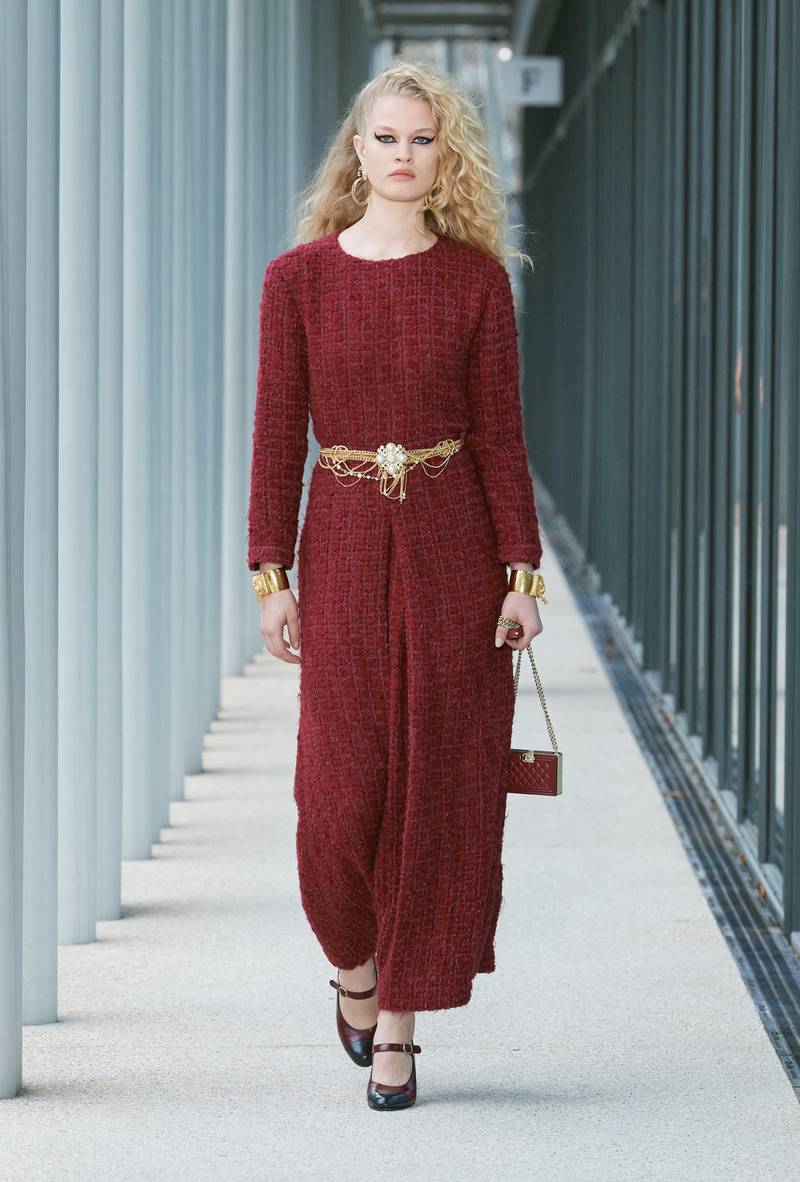 Chanel's Métiers d’Art collection look 41.