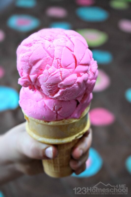 This ice cream playdough is so good you can eat it, literally as it is edible!