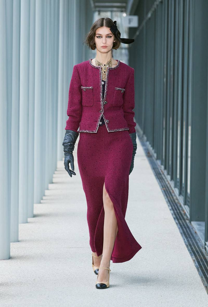 Chanel's Métiers d’Art collection look 42.