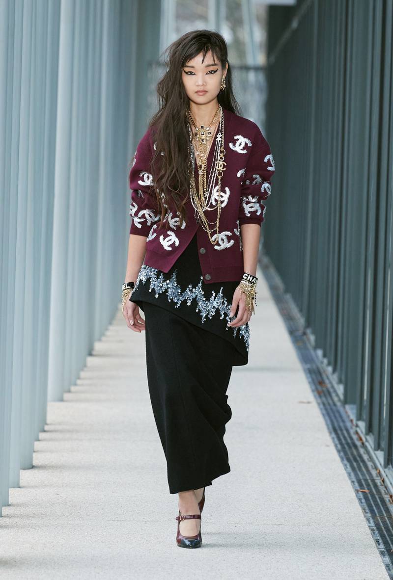 Chanel's Métiers d’Art collection look 36.