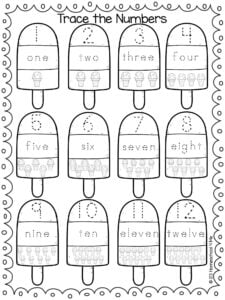 number sense summer math