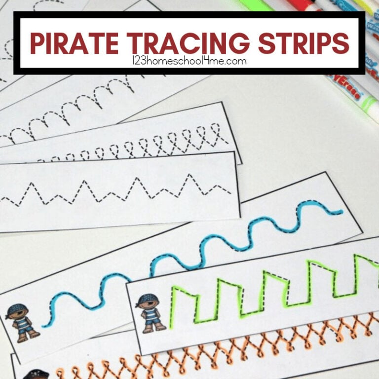 Pirate Handwriting Printable