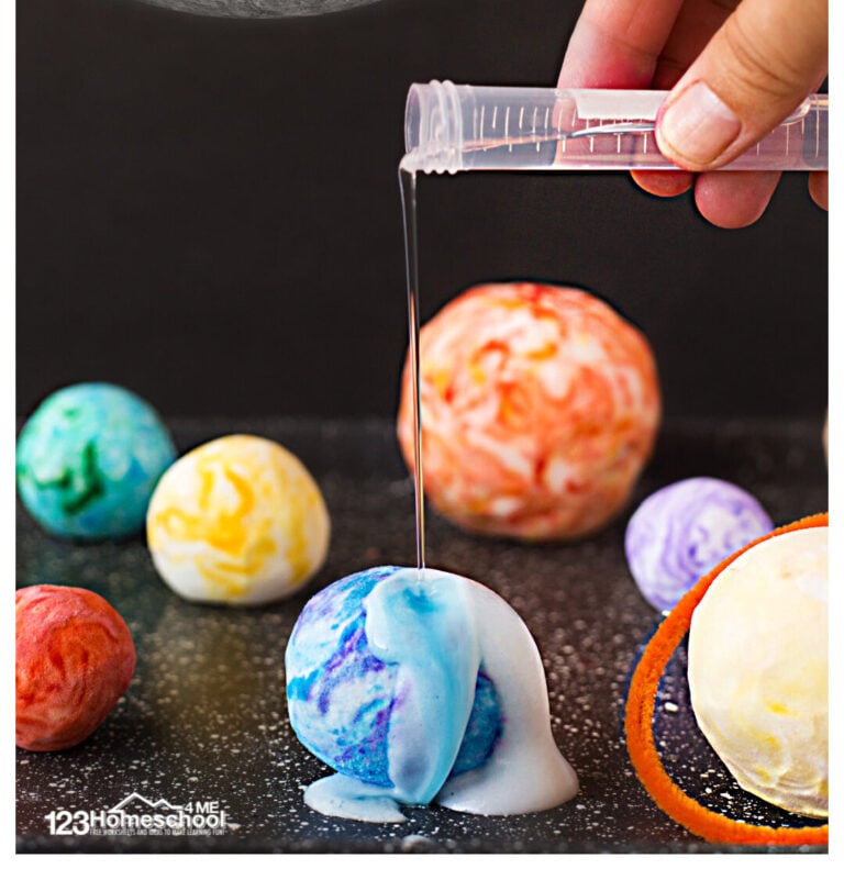Fizzing Planets Solar System Project for Kids