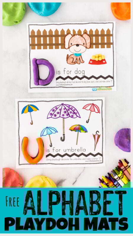 Playdough Letters