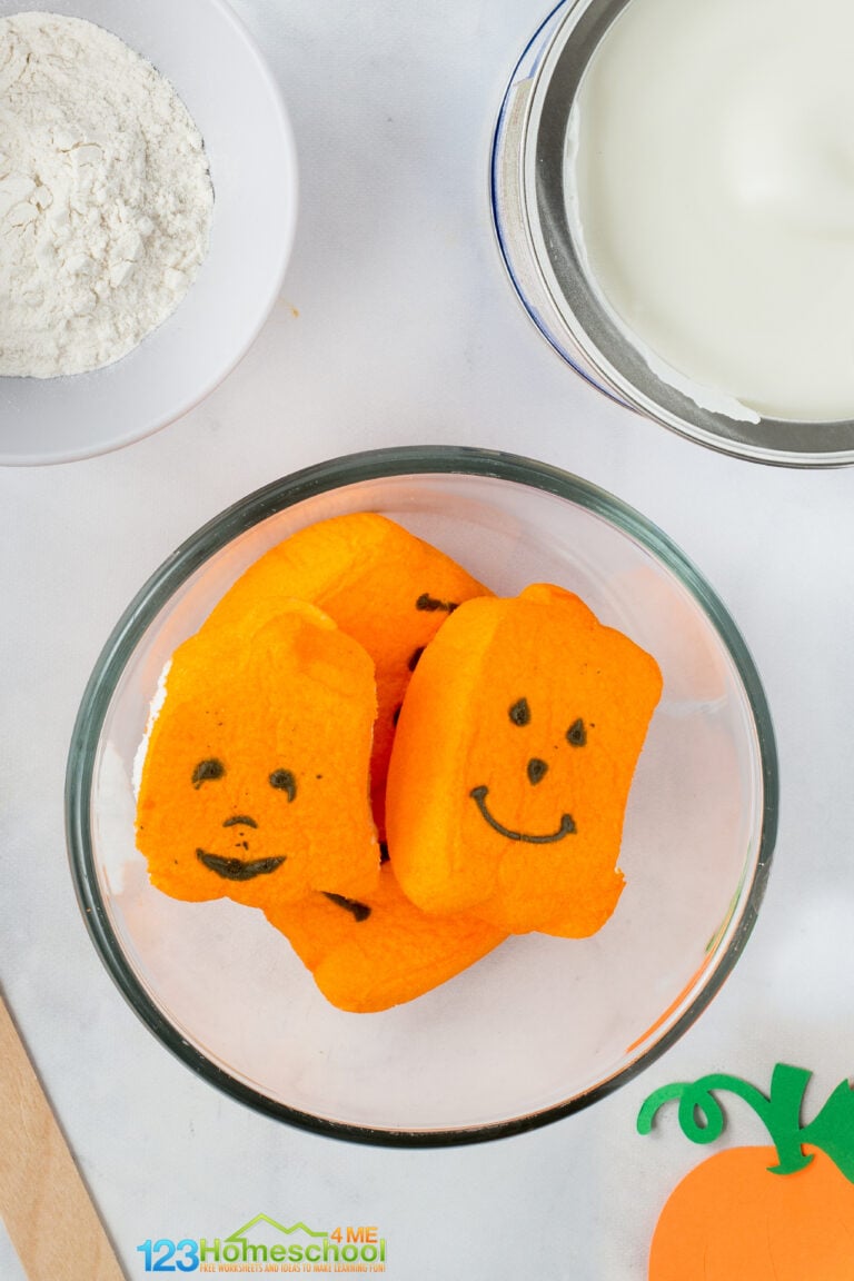 Edible Pumpkin Playdough