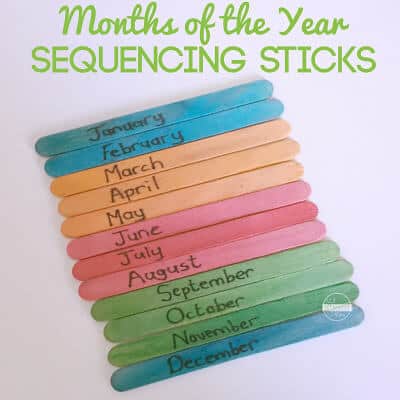 Sequencing Months of the Year