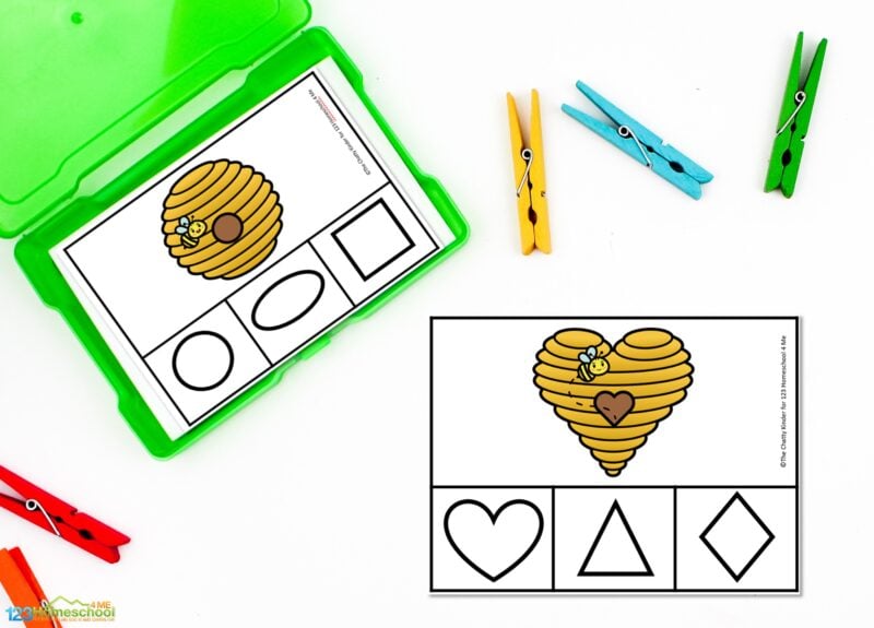 Shape matching activity