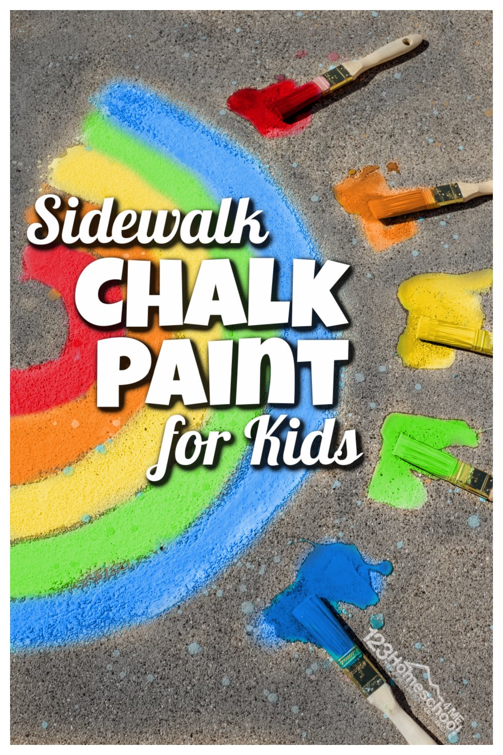 EASY, Vibrant Washable Sidewalk Chalk Paint for Kids