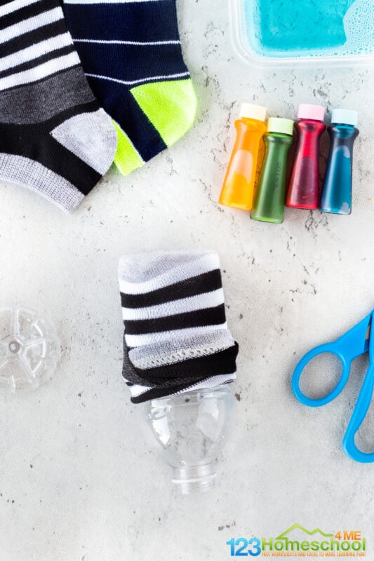 sock activity for kids