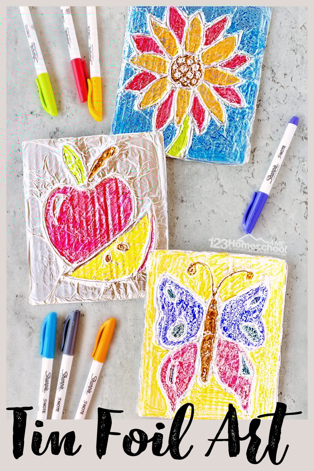 Amazing Tin Foil Art Project for Kids of all Ages