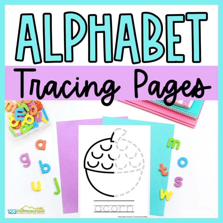 Practice fine motor skills with trace the picture pages! Print alphabet tracing pictures worksheets to work on beginning sounds!