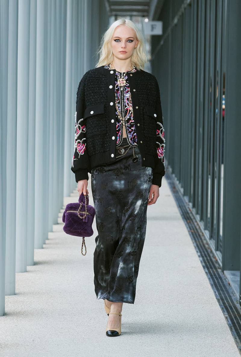 Chanel's Métiers d’Art collection look 15.