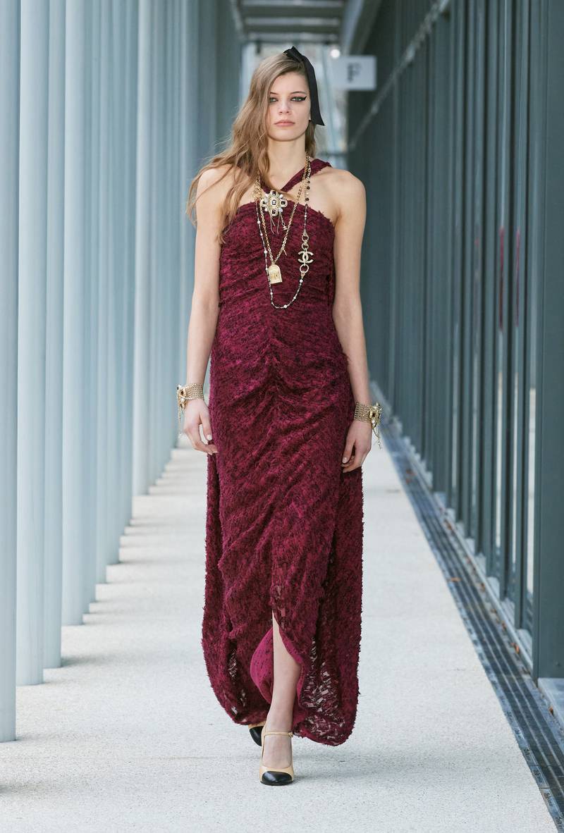 Chanel's Métiers d’Art collection look 43.