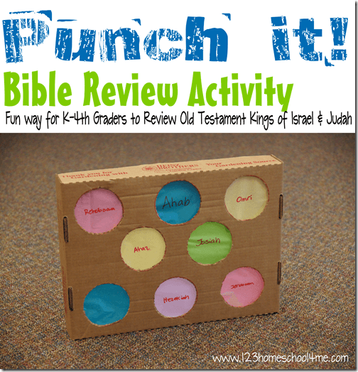 Old Testament Kings Bible Review Game
