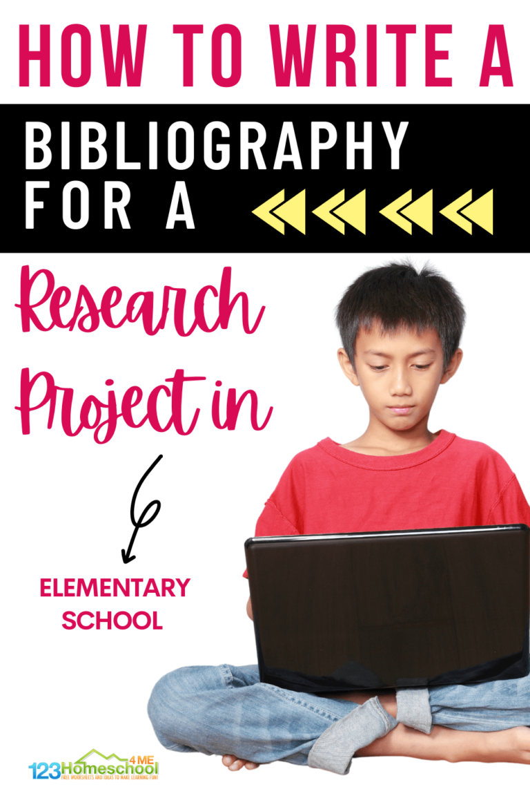 Teaching elementary students how to write a bibliography? We'll show you how to nurture responsible, organized research skills!